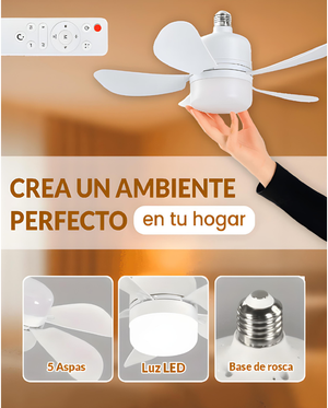 Foco Ventilador 2 en 1