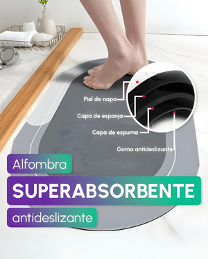 Alfombra super absorbente lleva 2 por 1