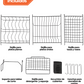 .Escurridor y organizador de Cocina inoxidable 85CM