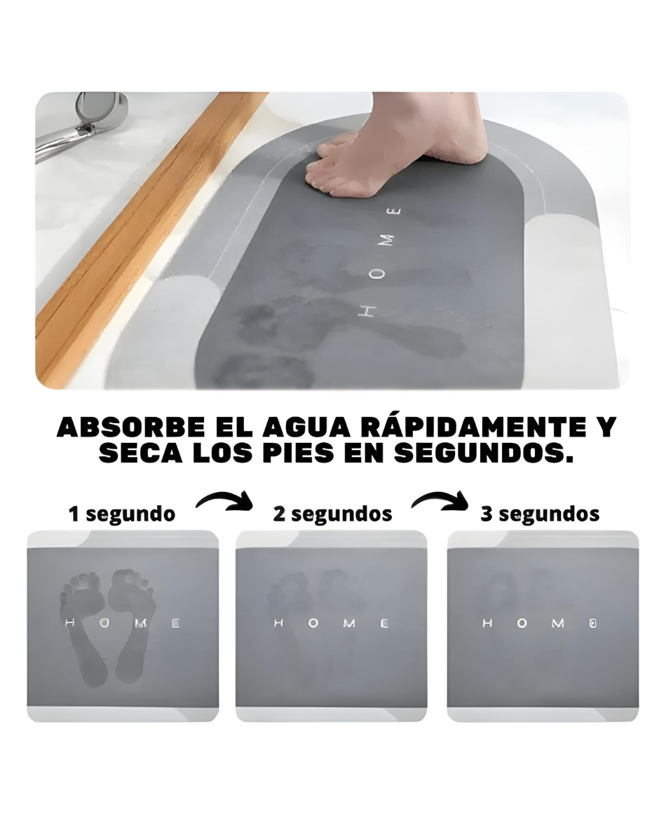 Alfombra super absorbente lleva 2 por 1