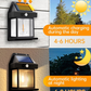 Pack 2 Lámpara Con Panel Solar Para Exteriores