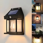 Pack 2 Lámpara Con Panel Solar Para Exteriores