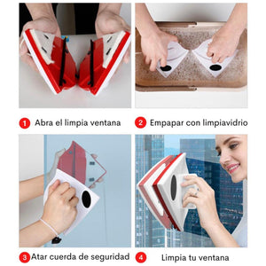 Limpiador de ventanas Double-Sided.